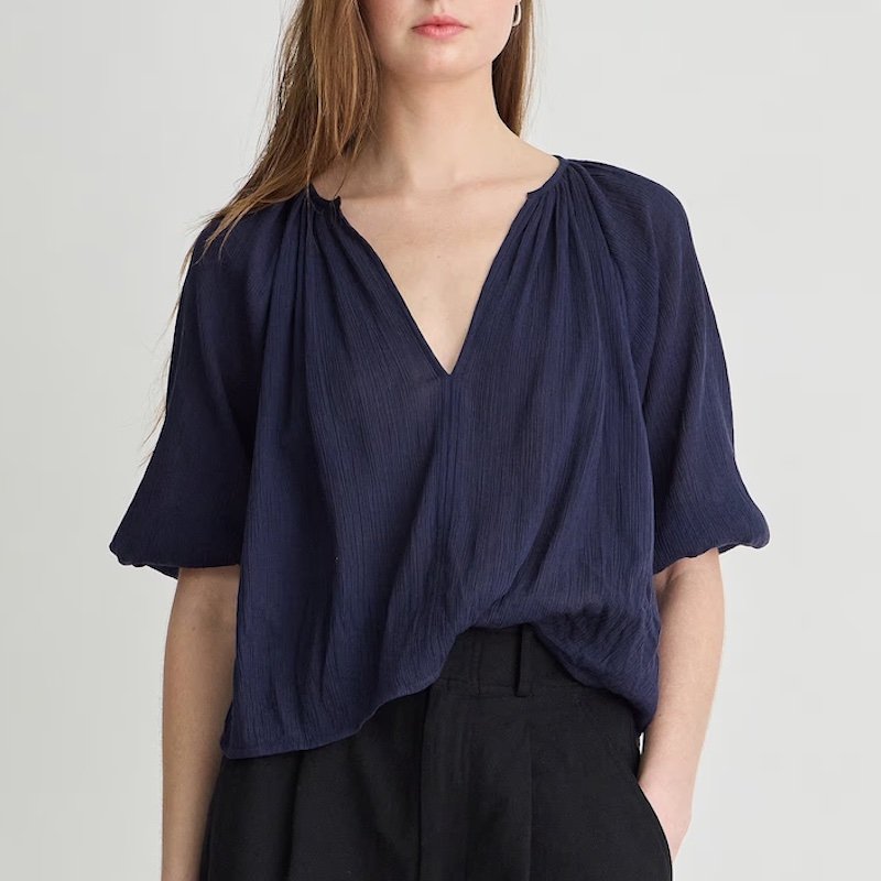 Apiece Apart - Lo Campo Shirt in Navy