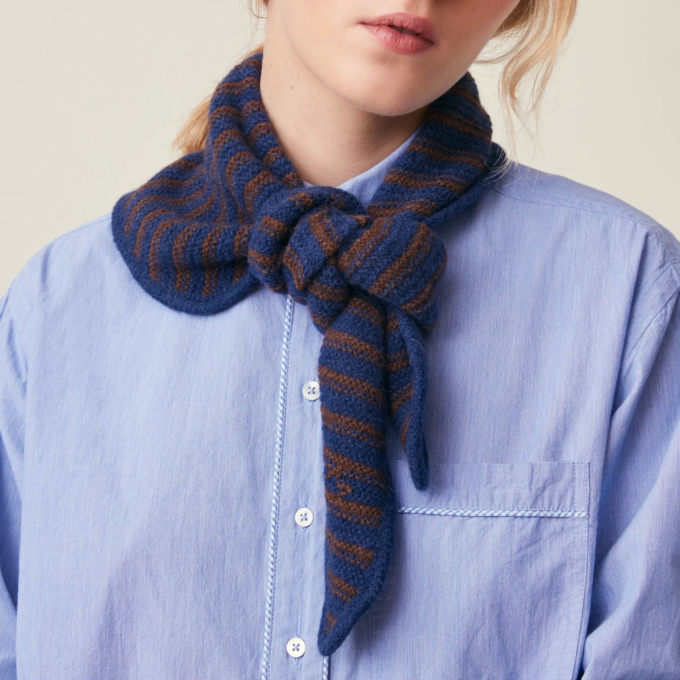 Moismont - Fanfan Scarf N°228 Stripes Circus