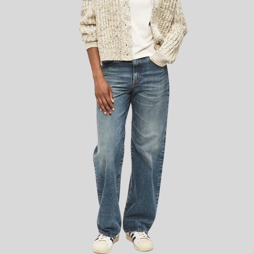 6397 - Wide Jean in Dad Wash