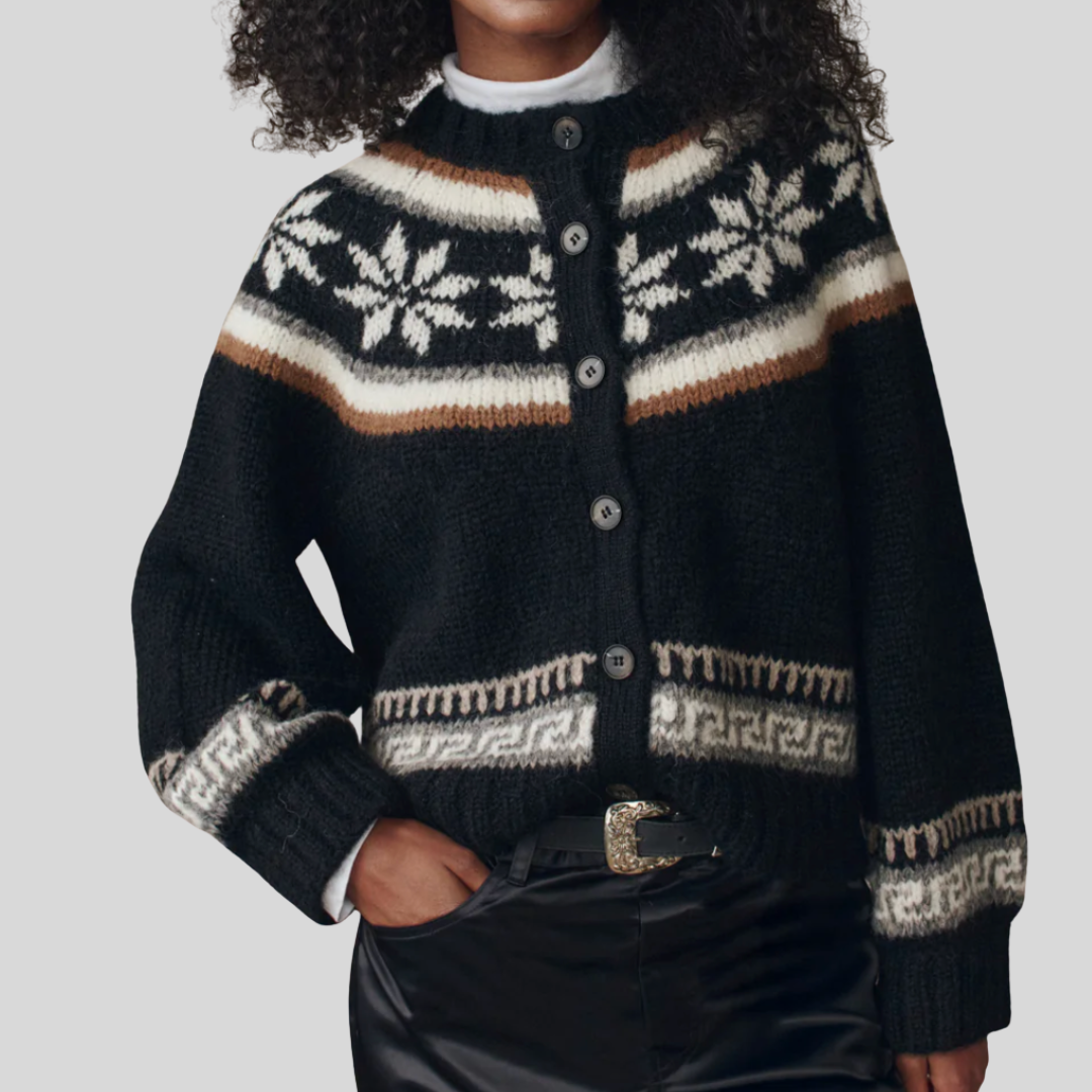 The Great - Snowflake Ice Rink Cardigan.png