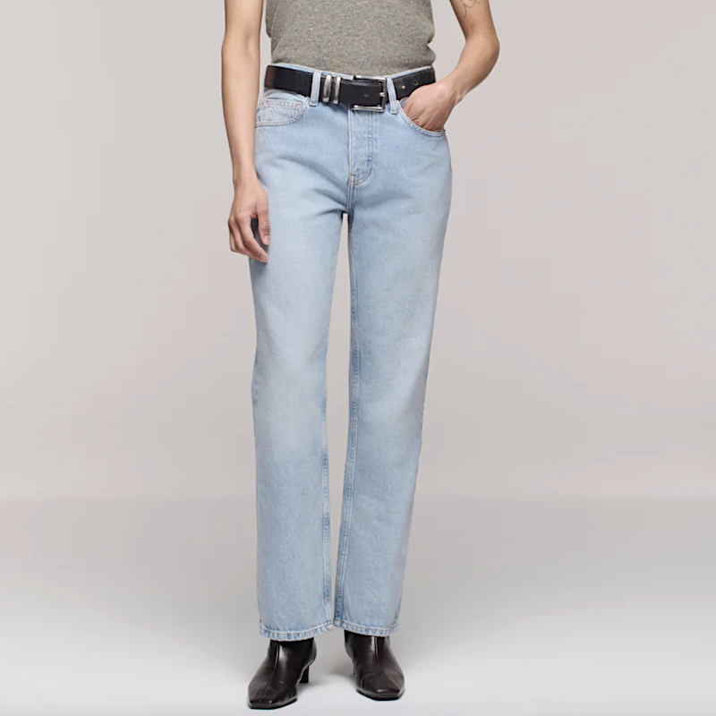 DALA - Calla Mid Rise Ankle Jeans in Pacifica Wash