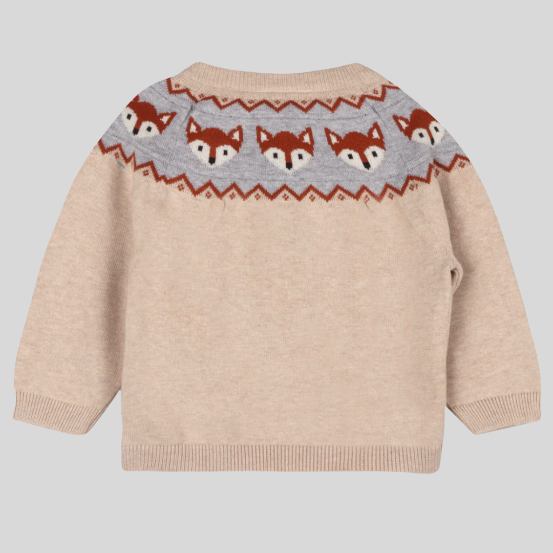 Viverano - Fox Jacquard Fair Isle Sweater Knit Baby Pullover.png
