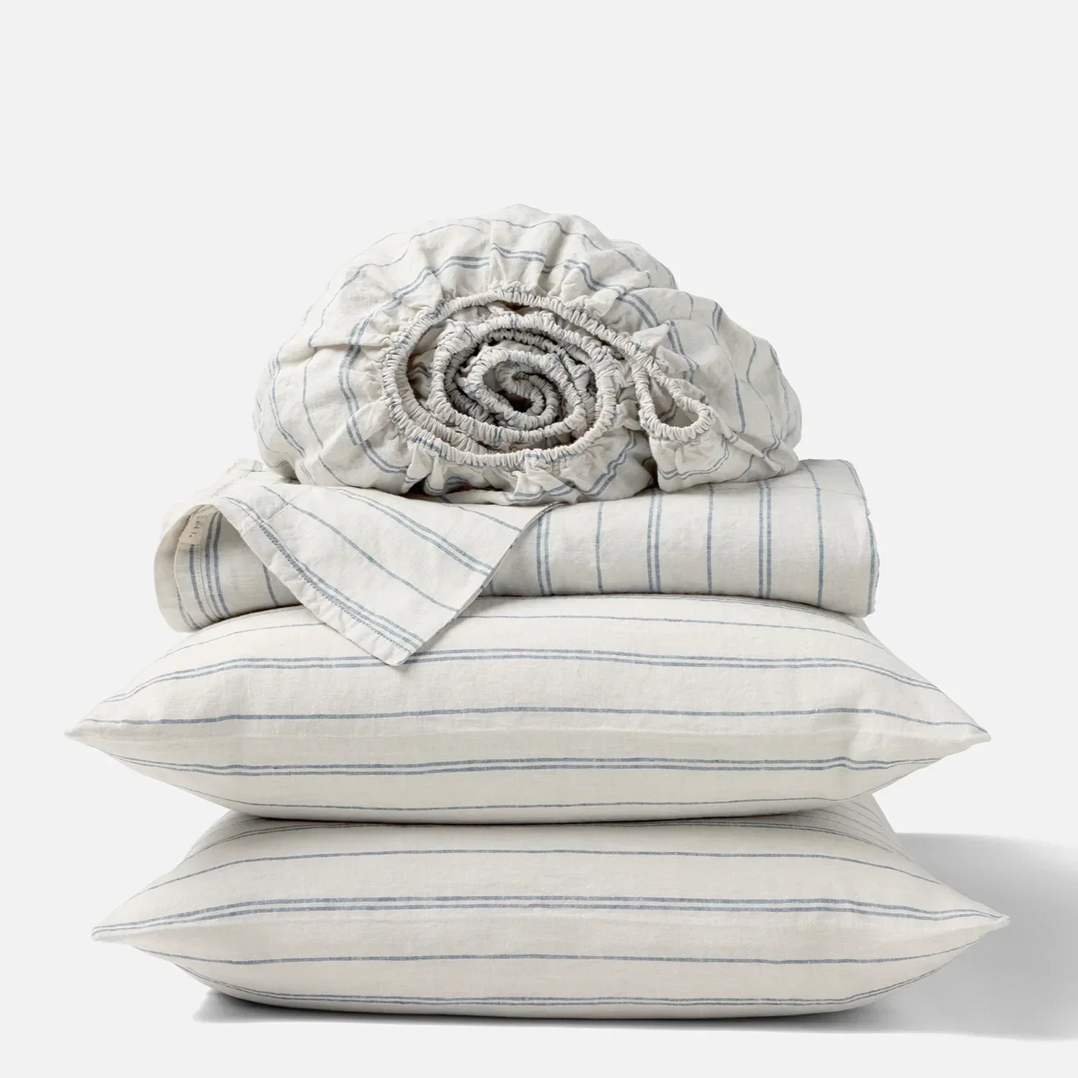 SP26_OrganicRelaxedLinen_SheetSet_FogChambrayIndigoStripe_1918.webp