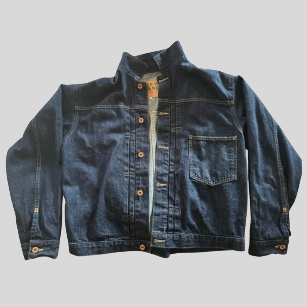 Hey Gang - Denim Jacket in Rinse.png