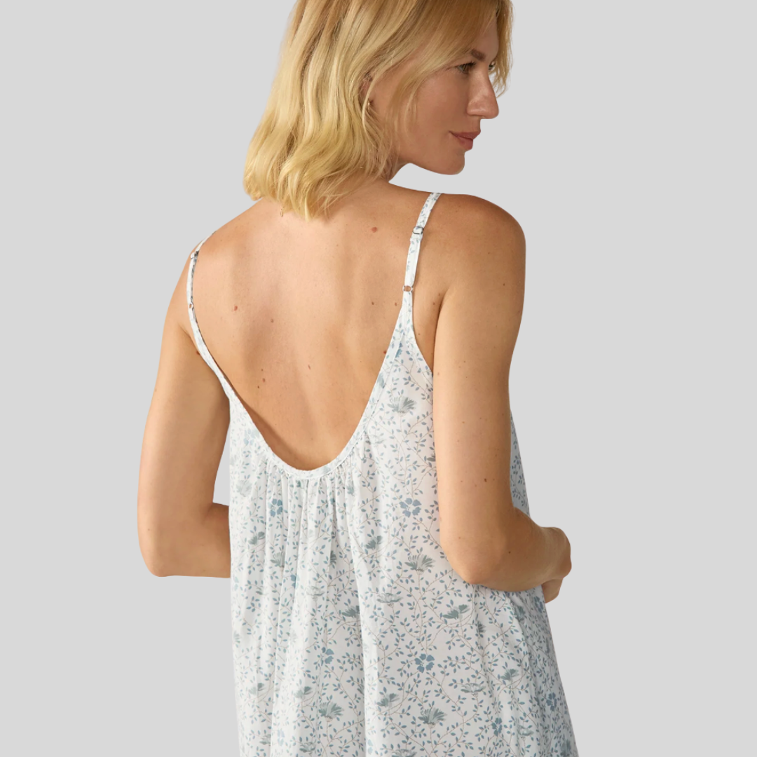Coyuchi - Isla Organic Cotton Night Dress in Tidal Meadow4.png