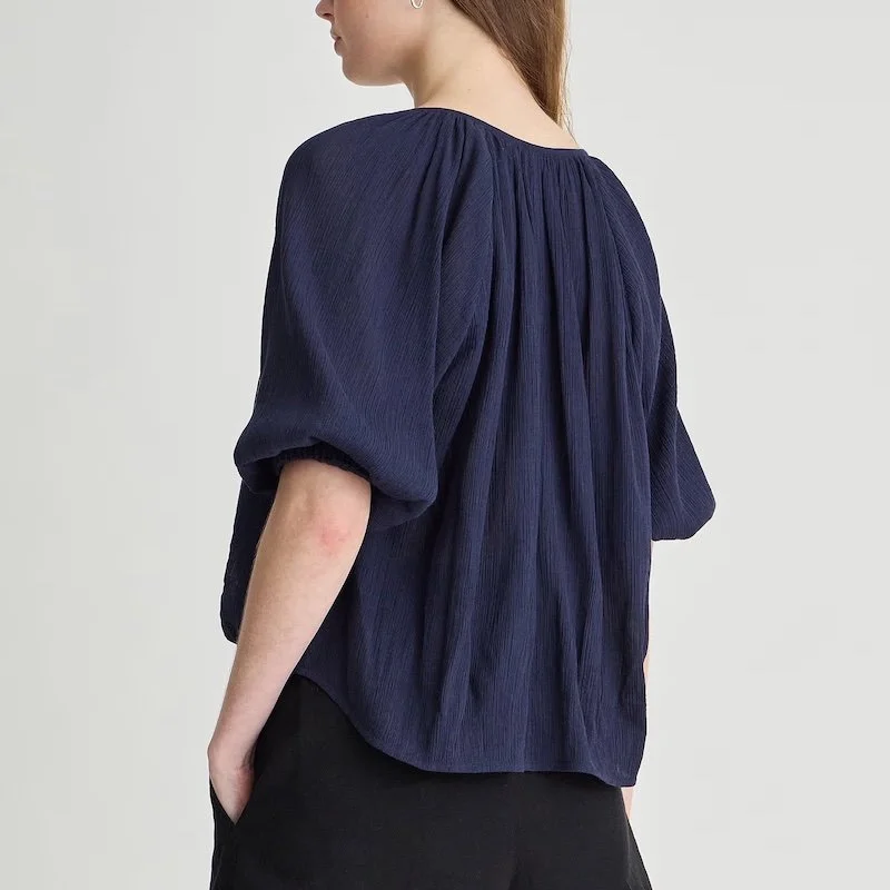 apiece-apart-navy-blue-blousy-shirt.jpeg