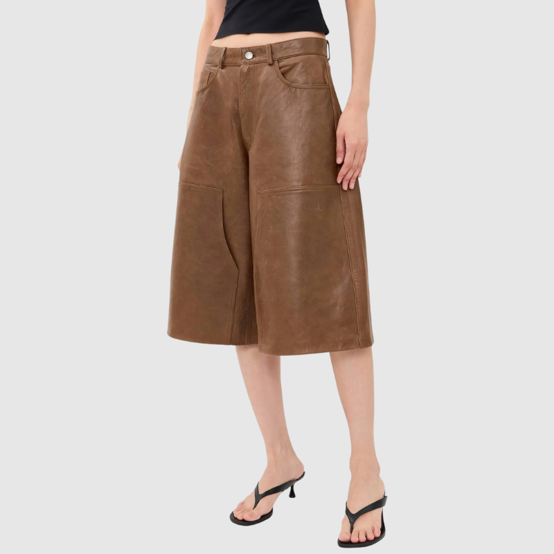 Haikure - Haikure Legacy Silky Leather Shorts (2).png