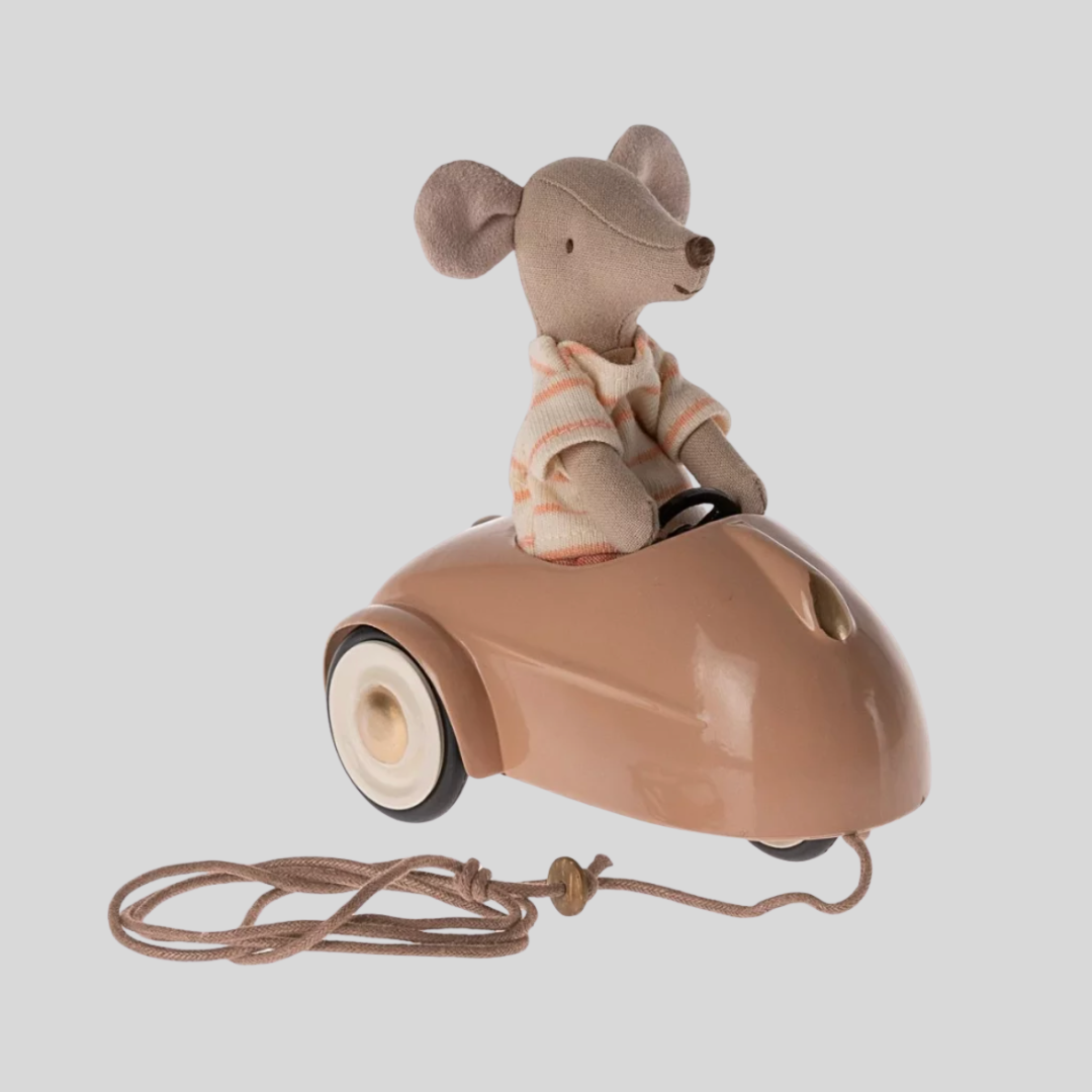 Maileg- Mouse Car in Dark Powder2.png