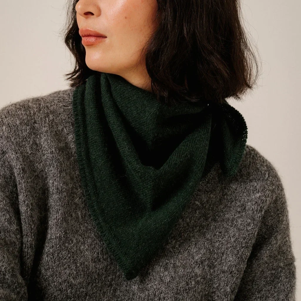 Bare-Knitwear-Baby-Alpaca-Bandana-Emerald-2.webp