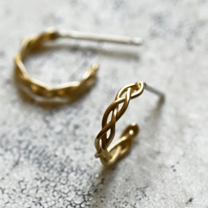 864-small-brass-stud-braided-hoop earrings2.jpg