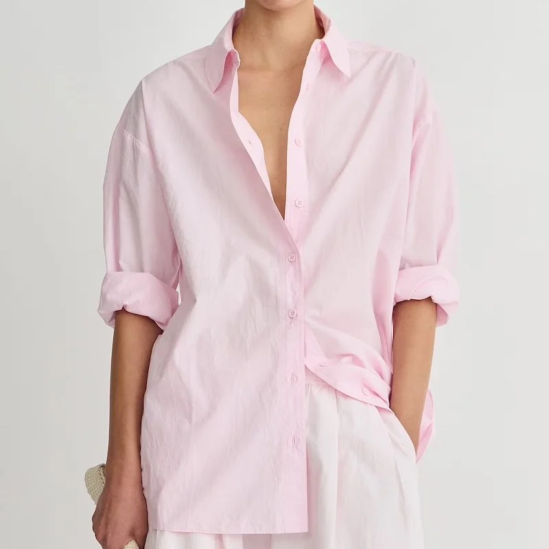 Apiece Apart - Isolde Button Down in Rosewater