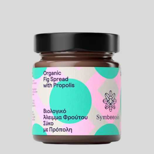 Hellenic Farms - Symbeeosis Organic Fig Jam with Propolis