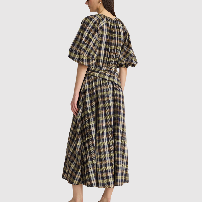 Apiece Apart - Nele-Priska Dress in Basket Weave Plaid (2).png