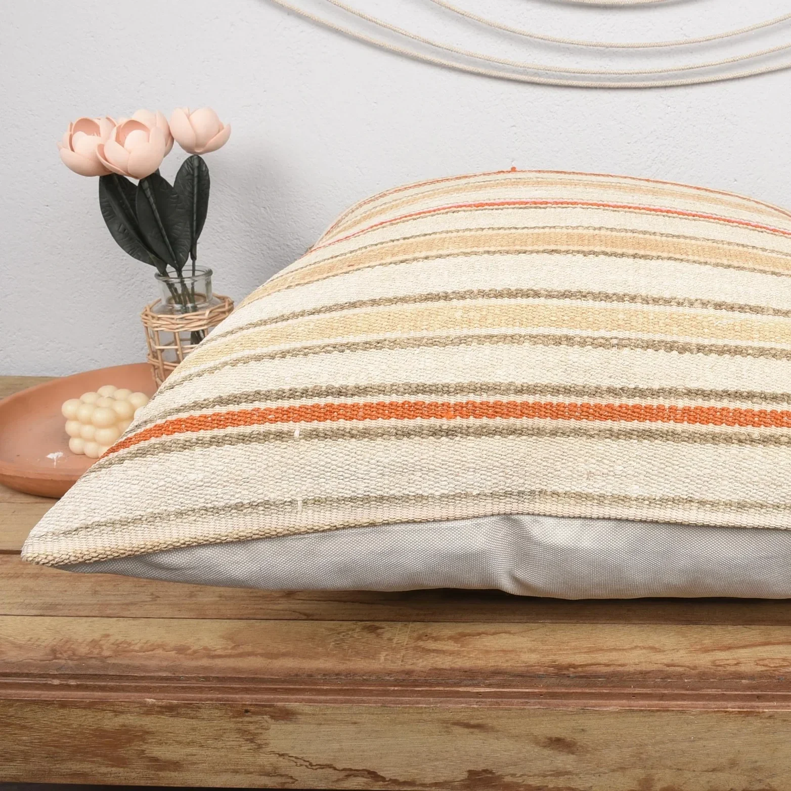 Vintage+Boho+Stripe+Kilim+Throw+Pillow+28x28-1.webp