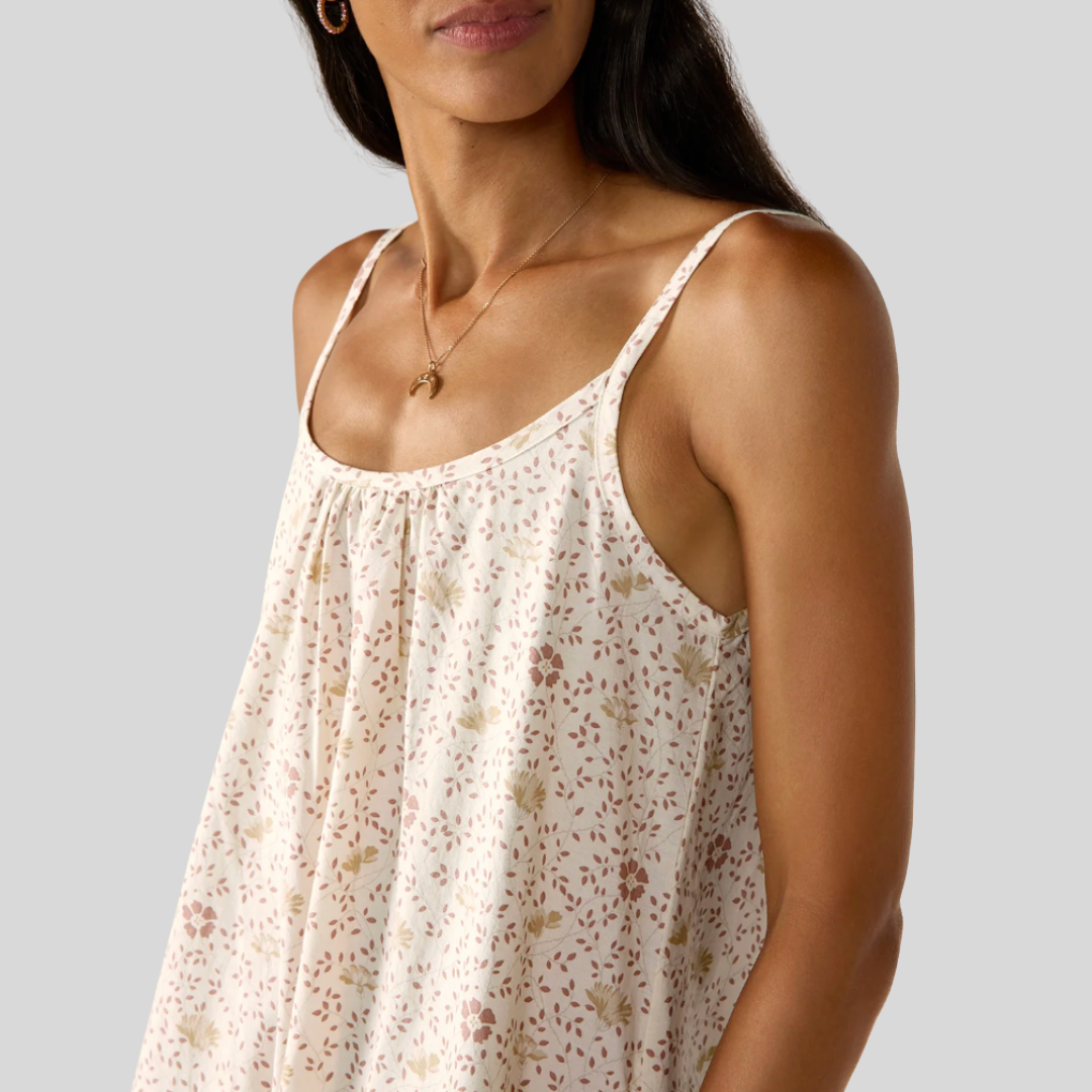 Coyuchi - Isla Organic Cotton Night Dress in Praline Meadow4.png