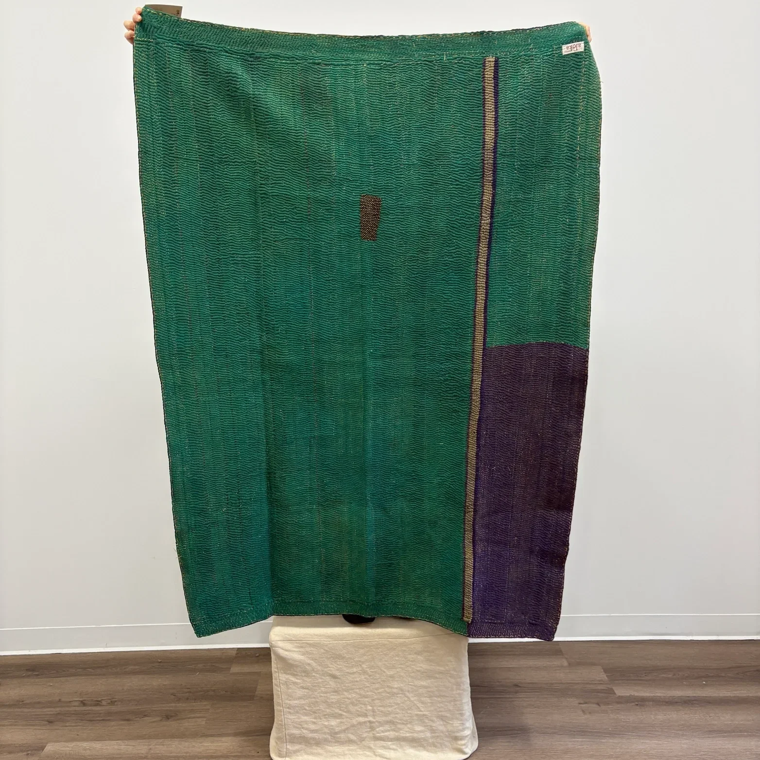 Aloka Home - Gibby Kantha Quilt