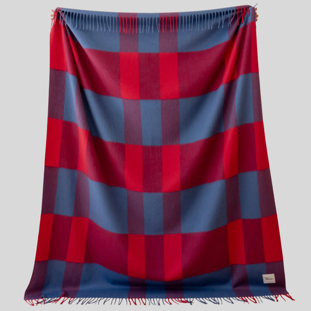 Tartan Blanket Co. - Lambswool Blanket in Red Modern Check.png