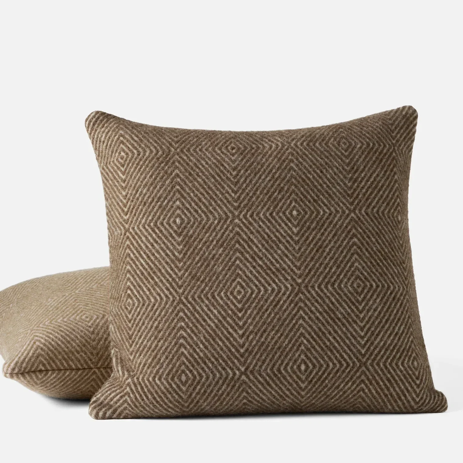 Coyuchi - Highland Organic Wool Pillow Cover in Carob