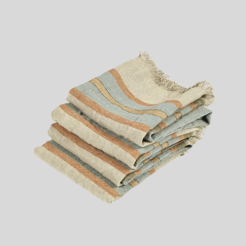 Libeco - Small Belgian Fouta in Multi Stripe.png