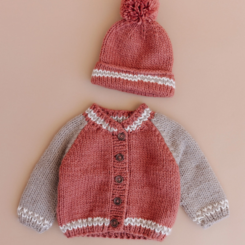 blueberry hill-REDWOOD-varsity Cardigan Baby Kid-boscos-mercantile (2).png