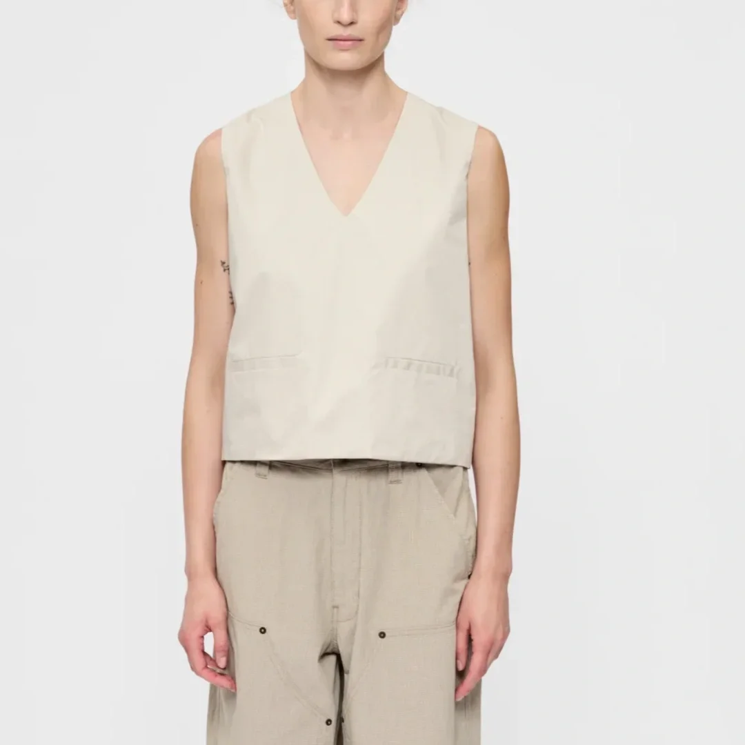 6397 - Hybrid Vest in Bisque