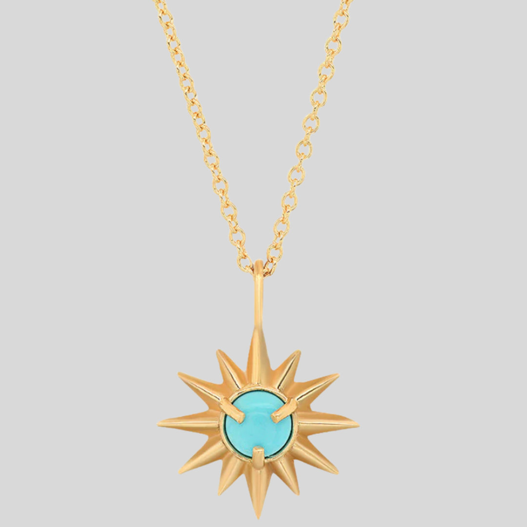 Studio Grun - Starburst Necklace in Turquoise.png