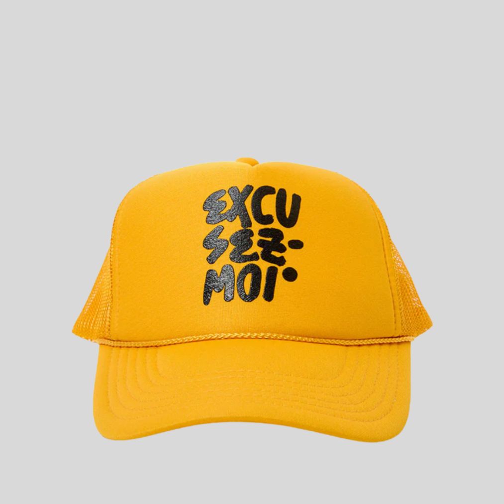 clare-v-trucker-hat-Marigold-Excusez-Moi-boscos-mercantile.png