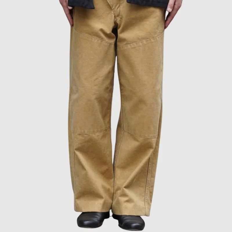Tanaka - Utility Jean Trousers in Khaki