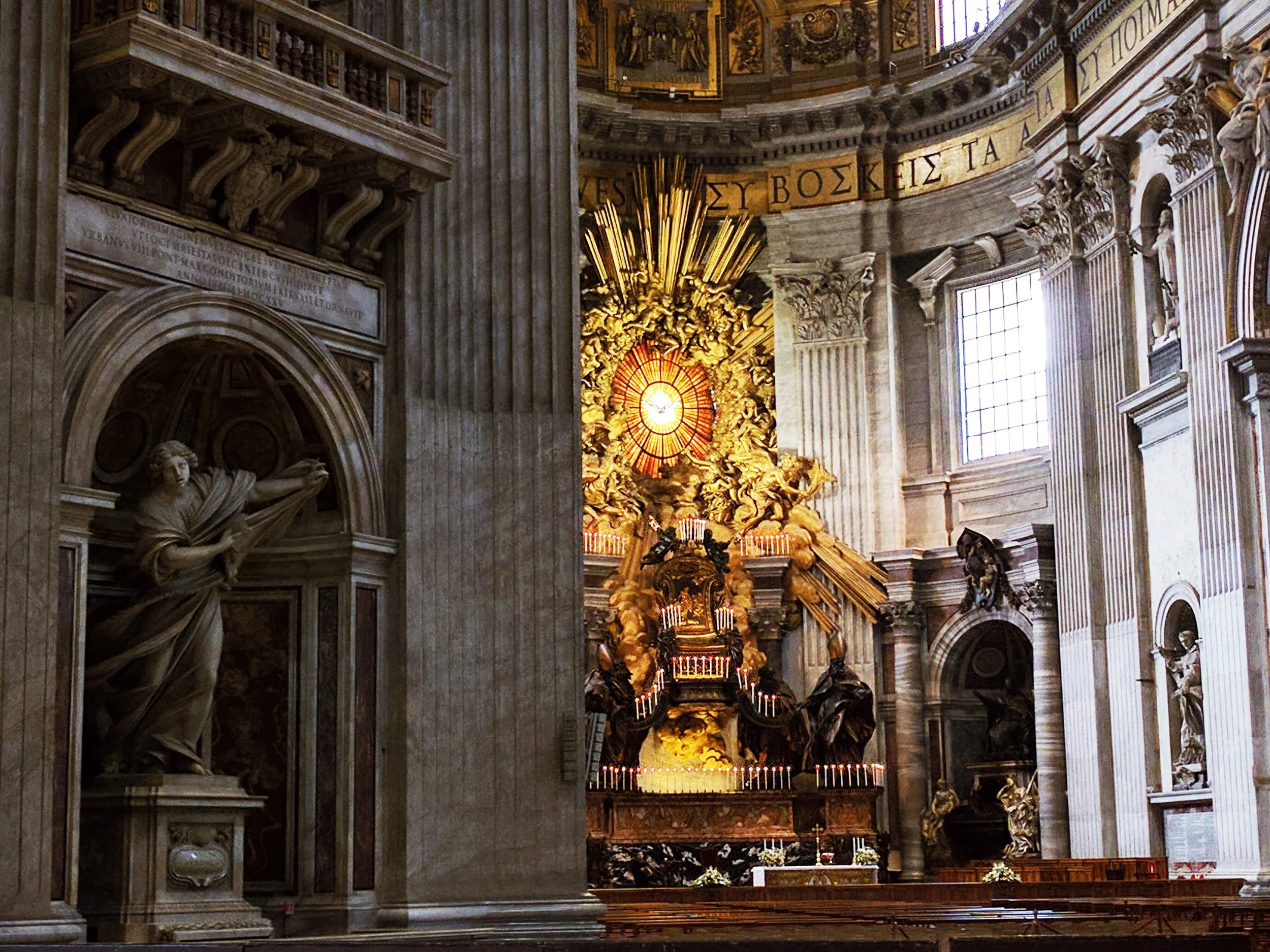 Photo of the Altar of the Chair of St. Peter | Fr. Joseph Baker, Diocese of Madison