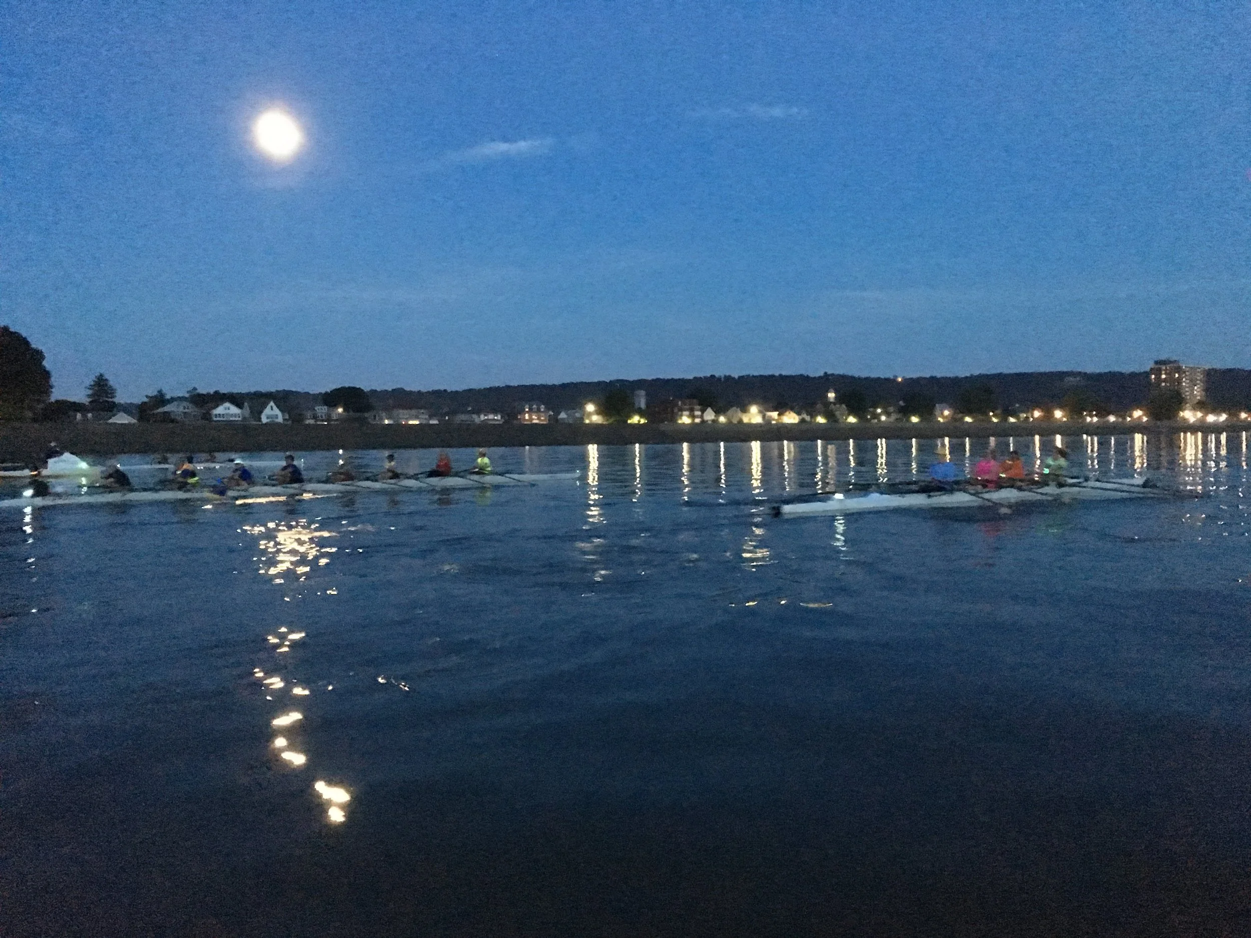 Boats under the Moon
