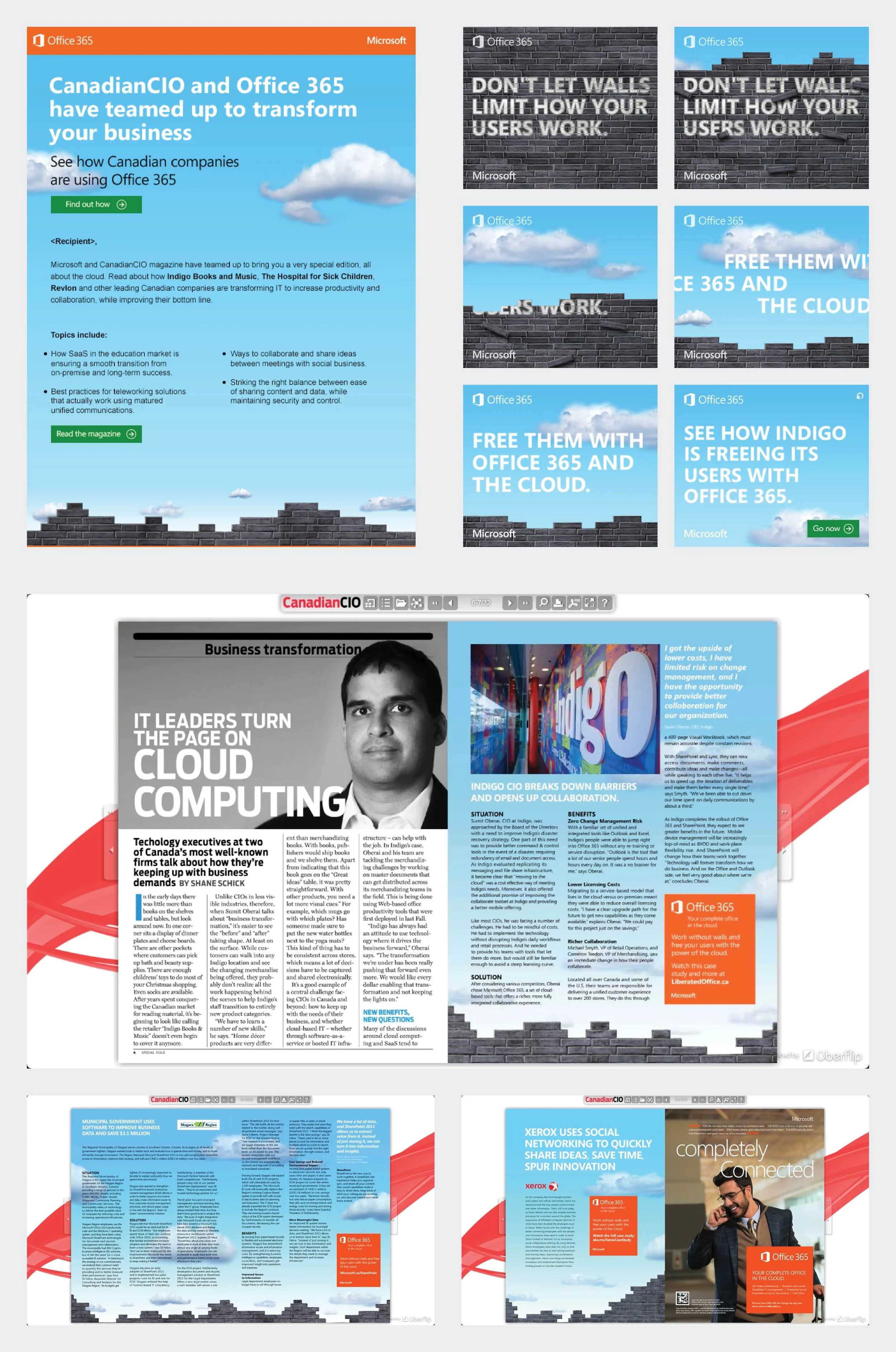 Email, Banner Ads, Canadian CIO Digital Magazine
