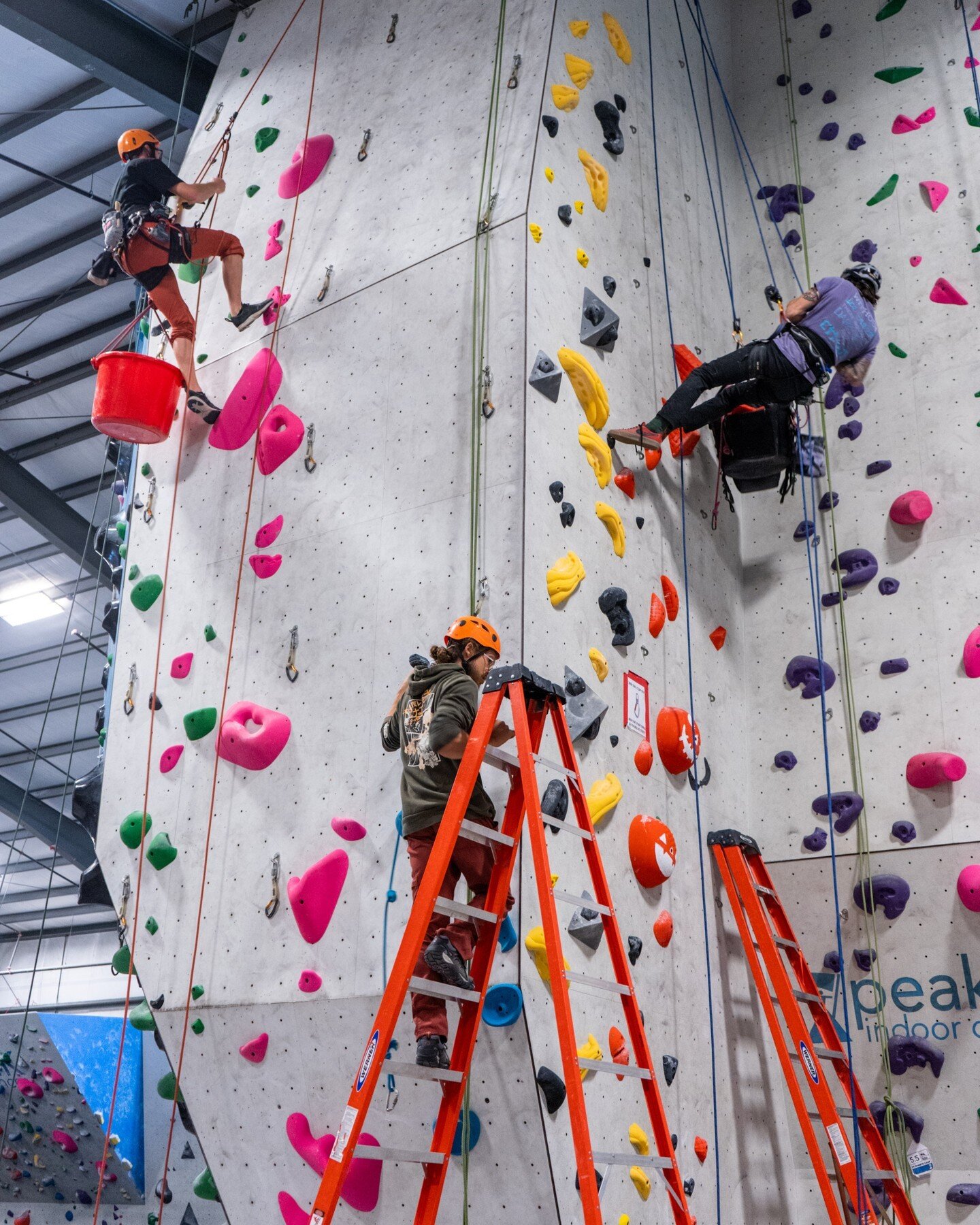 Join our Peak routesetting team for a night of climbing and chatting, next Thursday, Dec 8th at 6pm. Our Head Routesetter, Adam, and others on the team will be climbing with the community and answering questions about routesetting. Come out and meet 