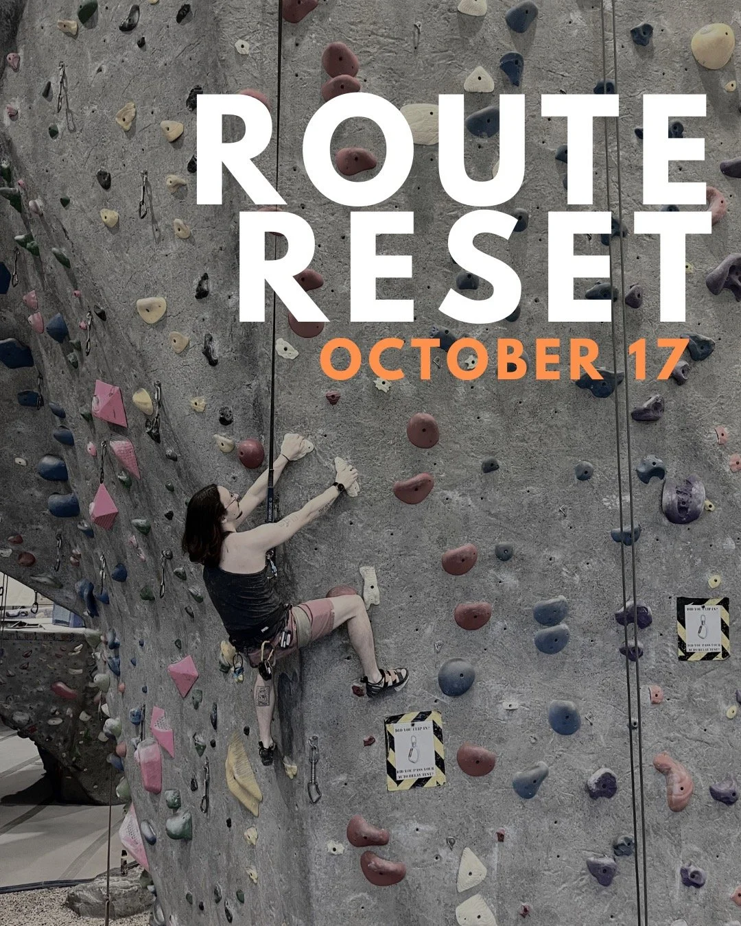 Hi Peak fam! Got a little route setting update for y'all on this Friday&mdash; the back of the arch and the front auto belays got new routes and they look awesome! Swing by Midlo this weekend to check it out! 

Don't forget, it's Bring a Friend Frida