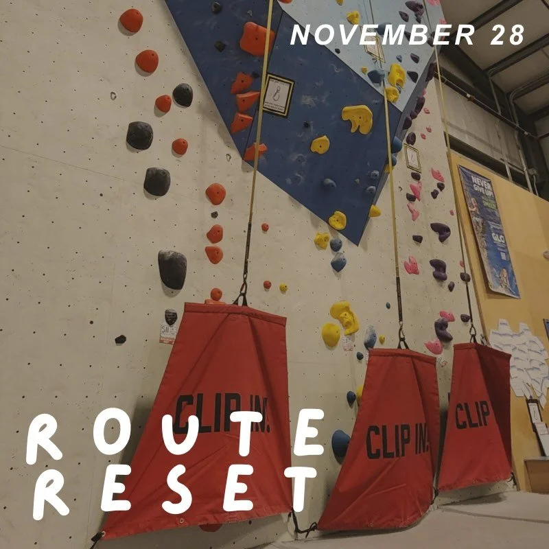 Happy Black Friday&mdash; and Route Reset day 🖤 Who got the chance to cash in on our Black Friday deals today? While you&rsquo;re in the gym, check out these new auto belay routes at RVA! We hope everyone had a relaxing holiday yesterday, and are so