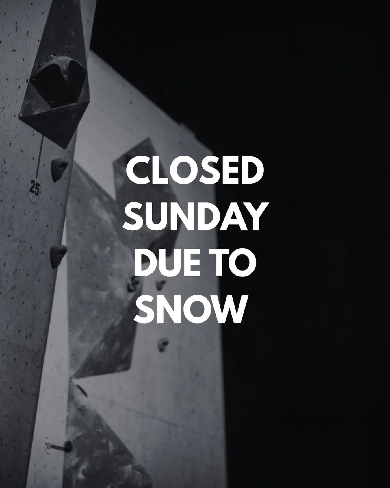 🚨 WEATHER UPDATE 🚨 Peak Experiences will be CLOSED on Sunday, January 25, at both locations. We will maintain regular hours today, Saturday January 24. We will monitor the weather and have an update for you tomorrow about Monday hours. Stay safe ou
