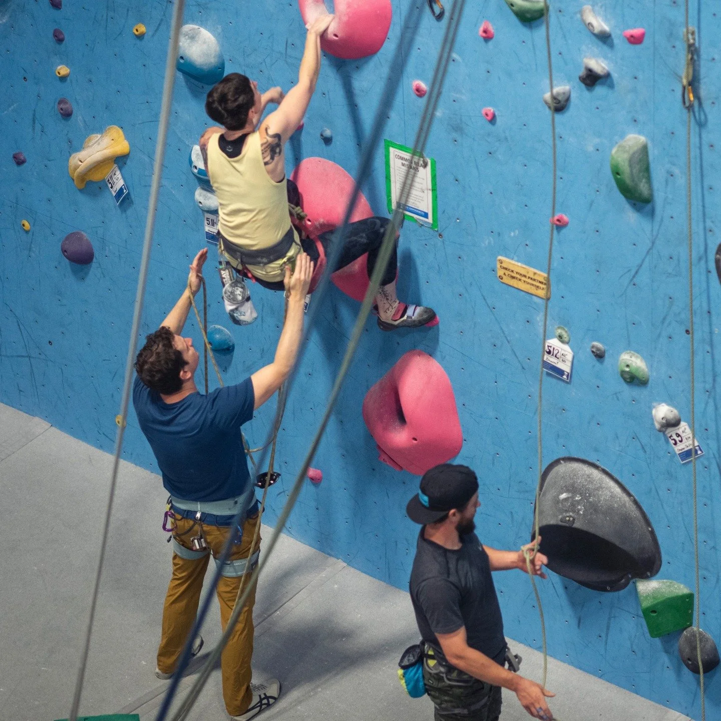 Want to improve your lead belay skills? Sign up for our Advanced Lead Belay class this Wednesday, January 28! In this class, you'll refine your belaying abilities, learn how to manage weight differences and provide soft, comfortable catches no matter