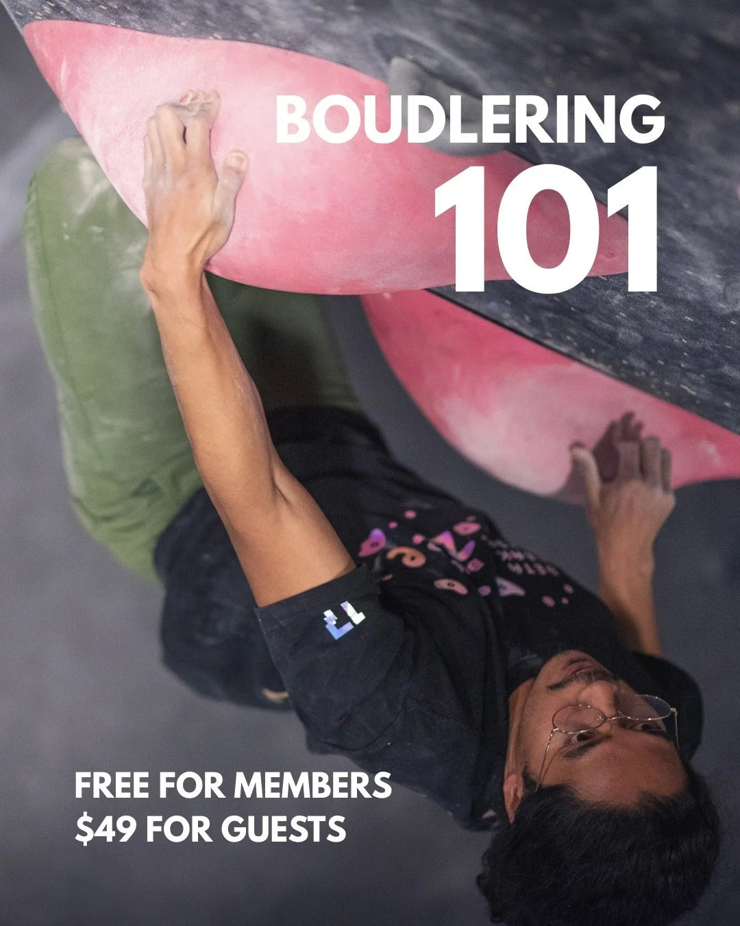 New to bouldering or looking to build a strong foundation? 🪨 Bouldering 101 is the perfect place to start! This beginner-friendly class covers everything you need to feel confident on the wall, including gym etiquette, how to fall, how boulder probl
