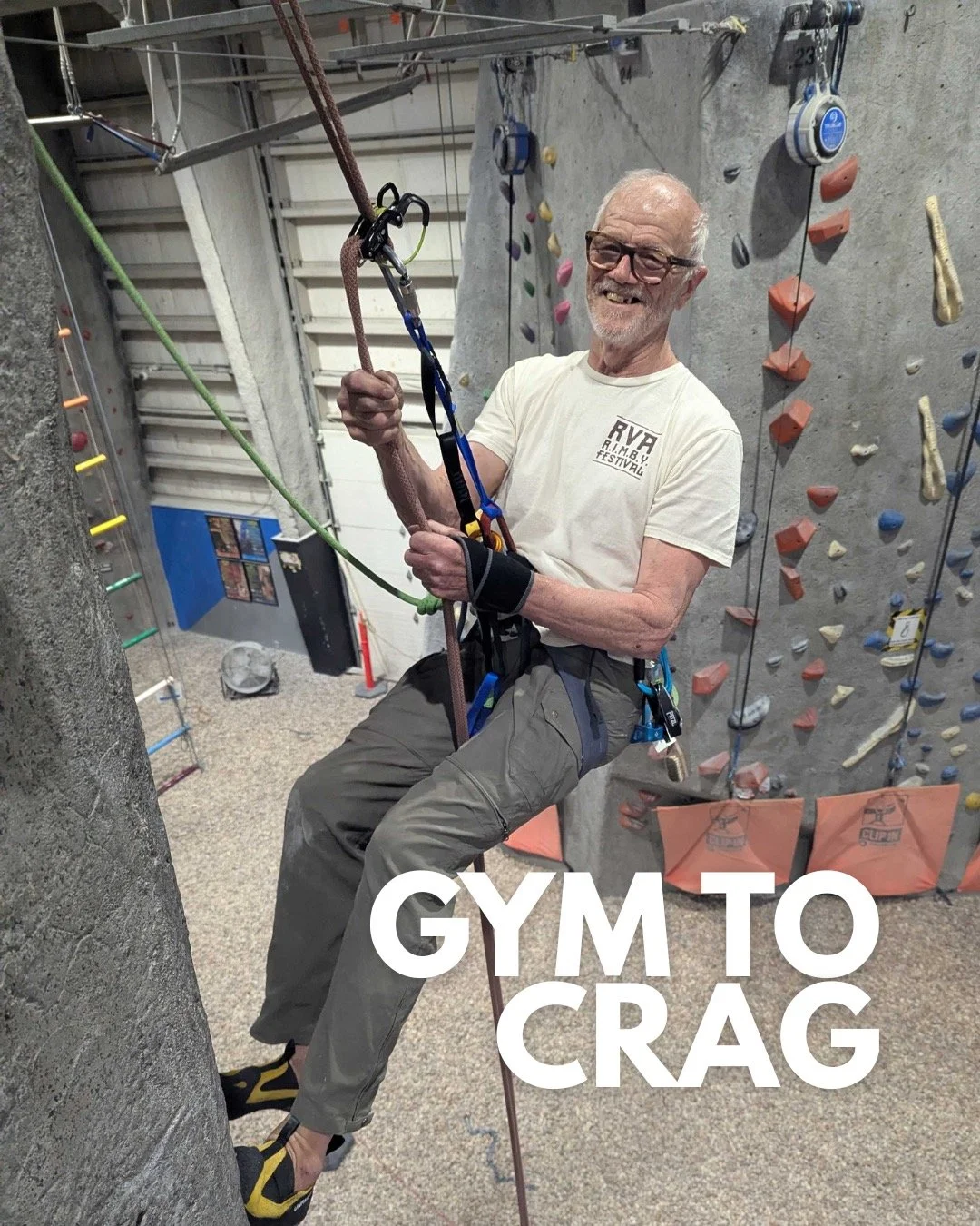 Want to get to some outdoor crags this summer but don't know where to start? Sign up for one of our Gym to Crag classes! We have several different classes in the series, ranging from Sport Climbing 101 to Rappelling! Our next class is Anchor-Building