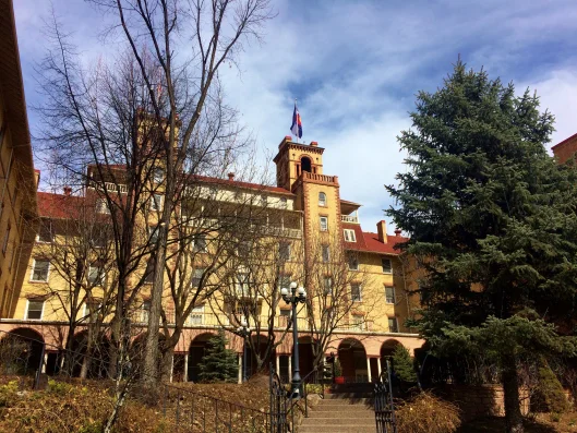 The haunted Hotel Colorado.