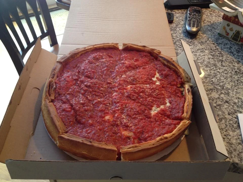 Delicious Deep Dish from Giordano’s in Lake Zurich, IL