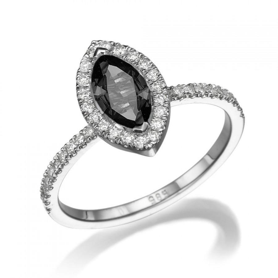 black-diamond-ring-14k-white-gold-ring-cushion-halo-ring-13-tcw-black-diamond-engagement-ring-marquise-ring-unique-rings.jpg