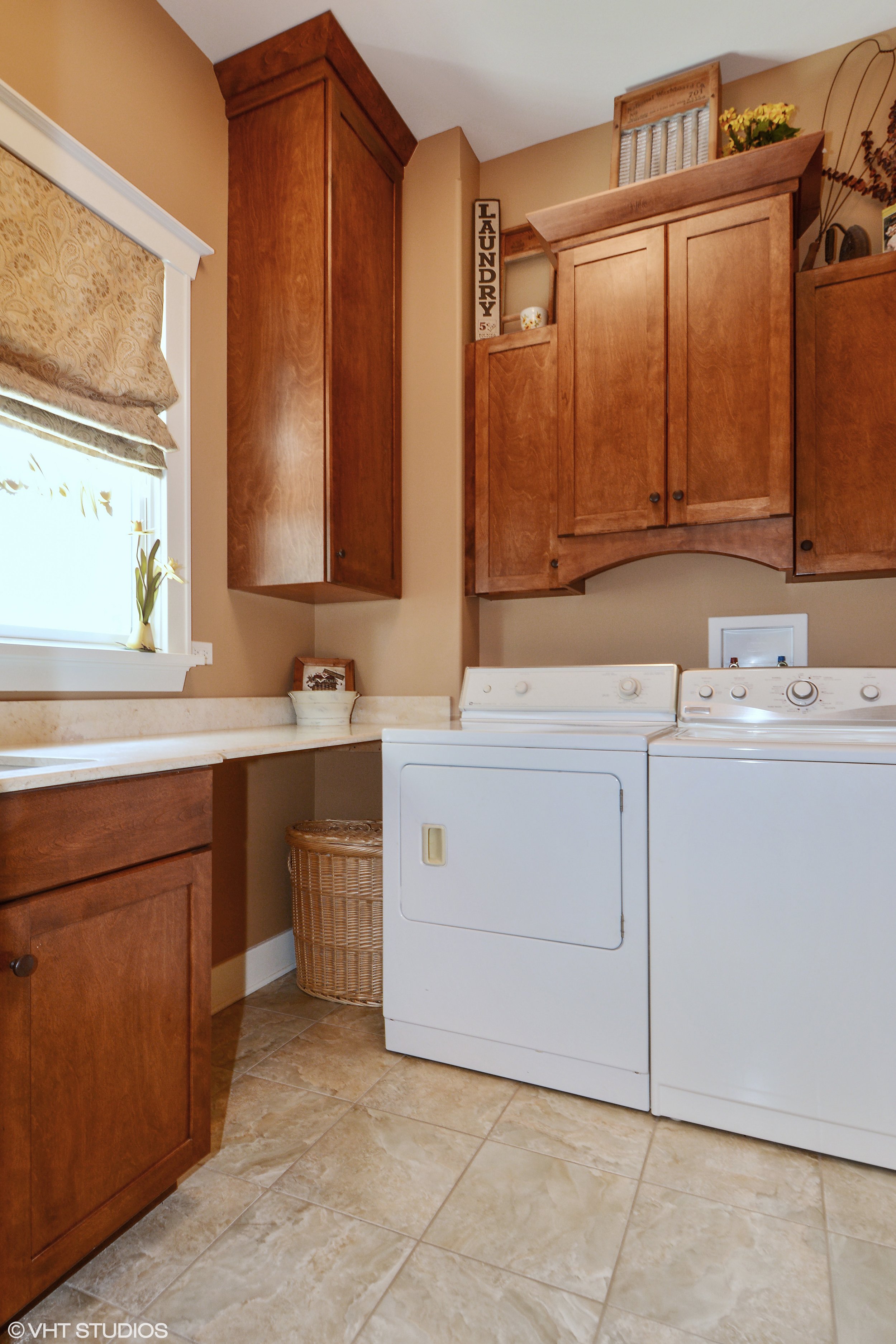 Laundry Room Remodel in Lombard IL Custom Home