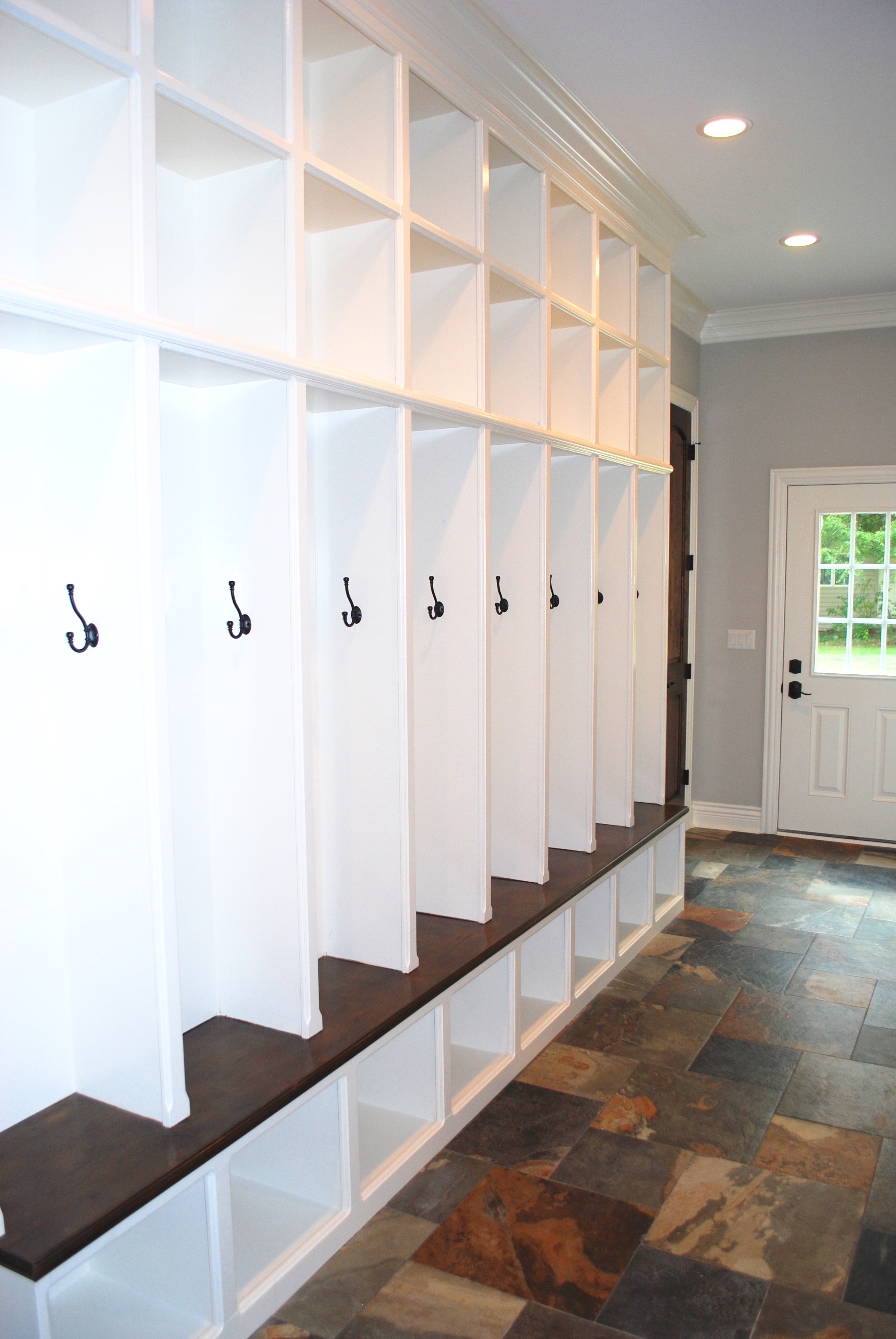 Dream Mudroom With Slate Floors