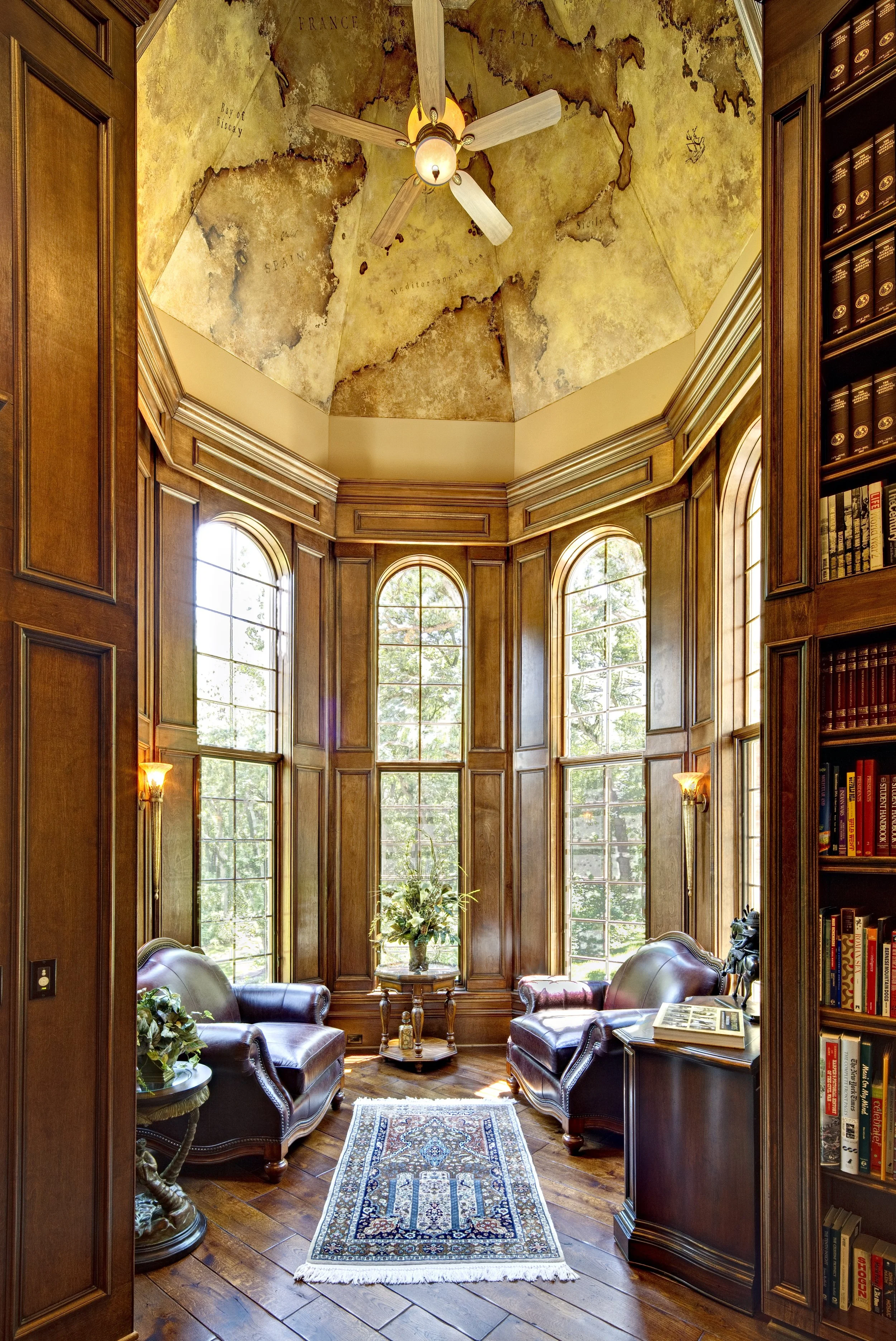 Custom Home Turret