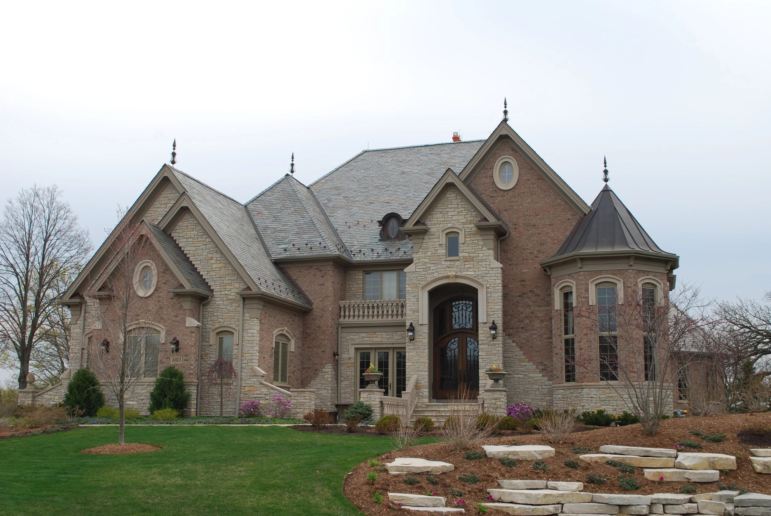 Woodstock IL Castle- Custom Home
