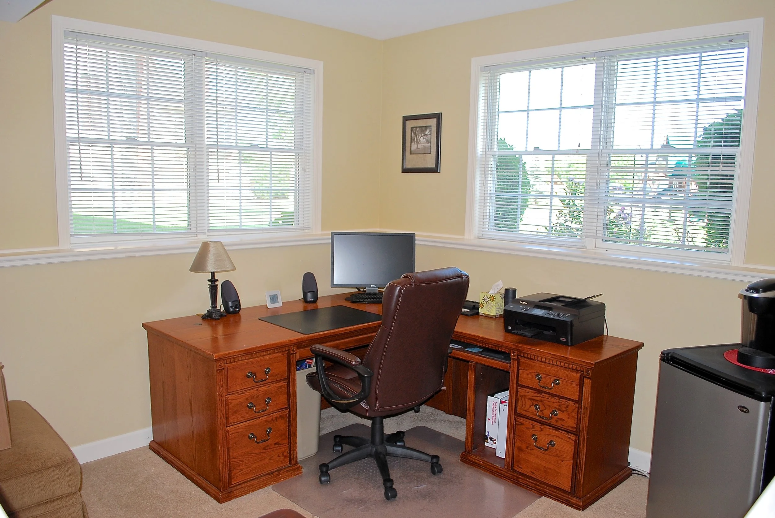 Basement Office in English Basement in Batavia IL
