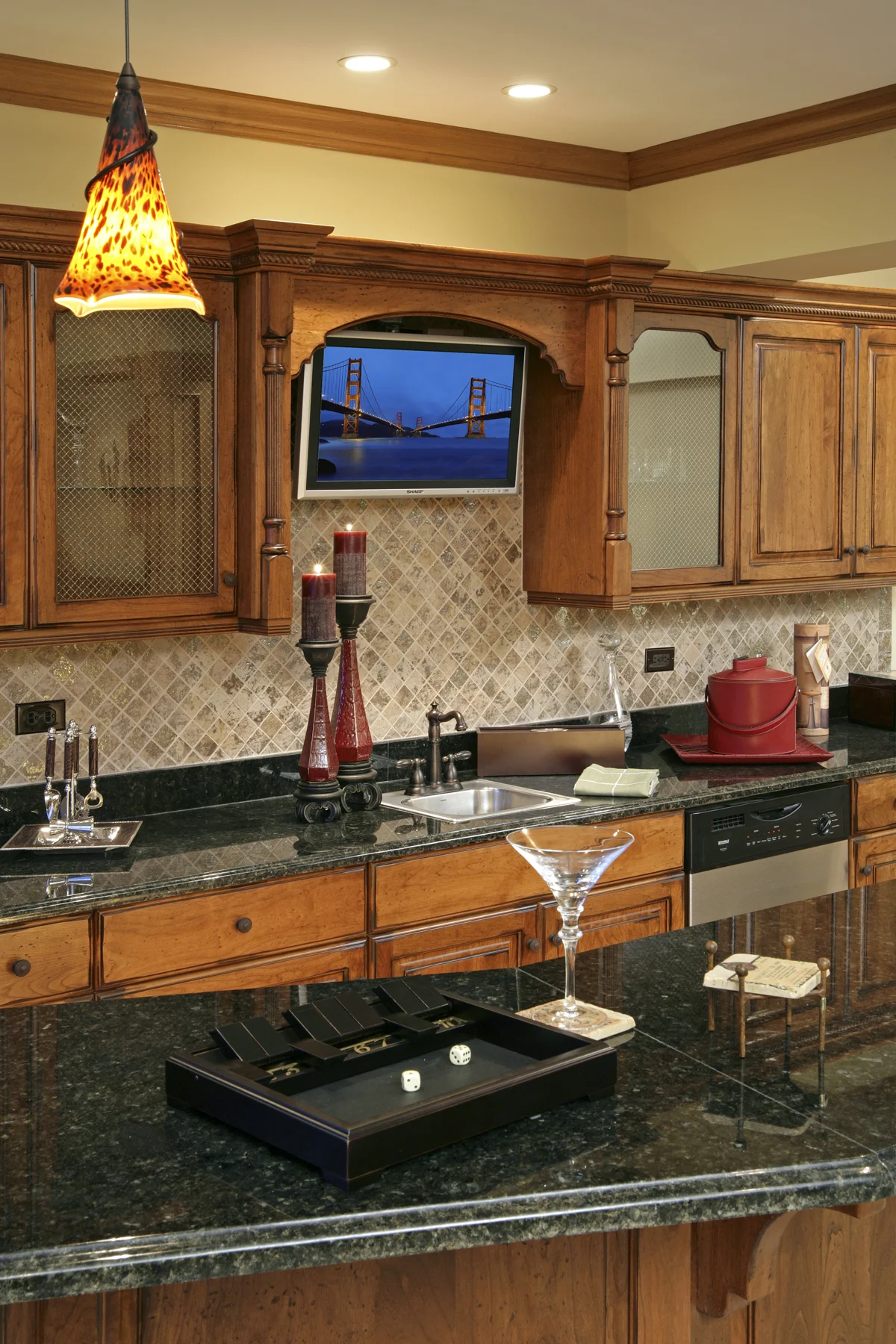 Elmhurst IL Custom Finished Basement by Southampton Builders LLC.