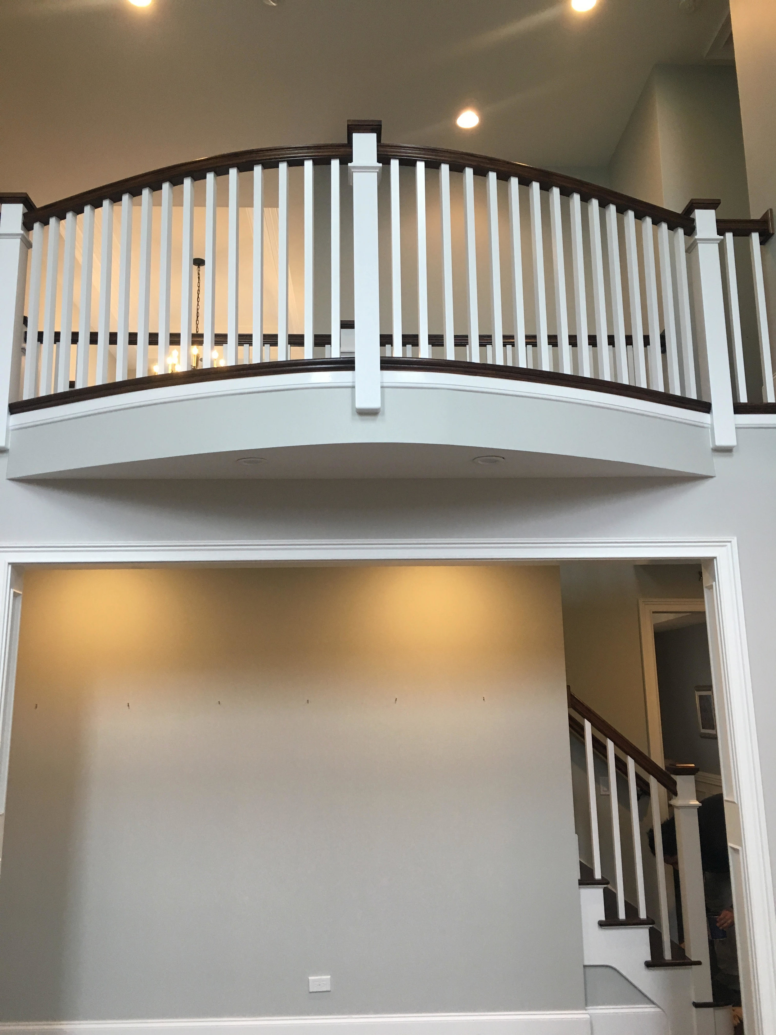 ARCHED BALCONY OVERLOOK REMODEL IN GLEN ELLYN IL.