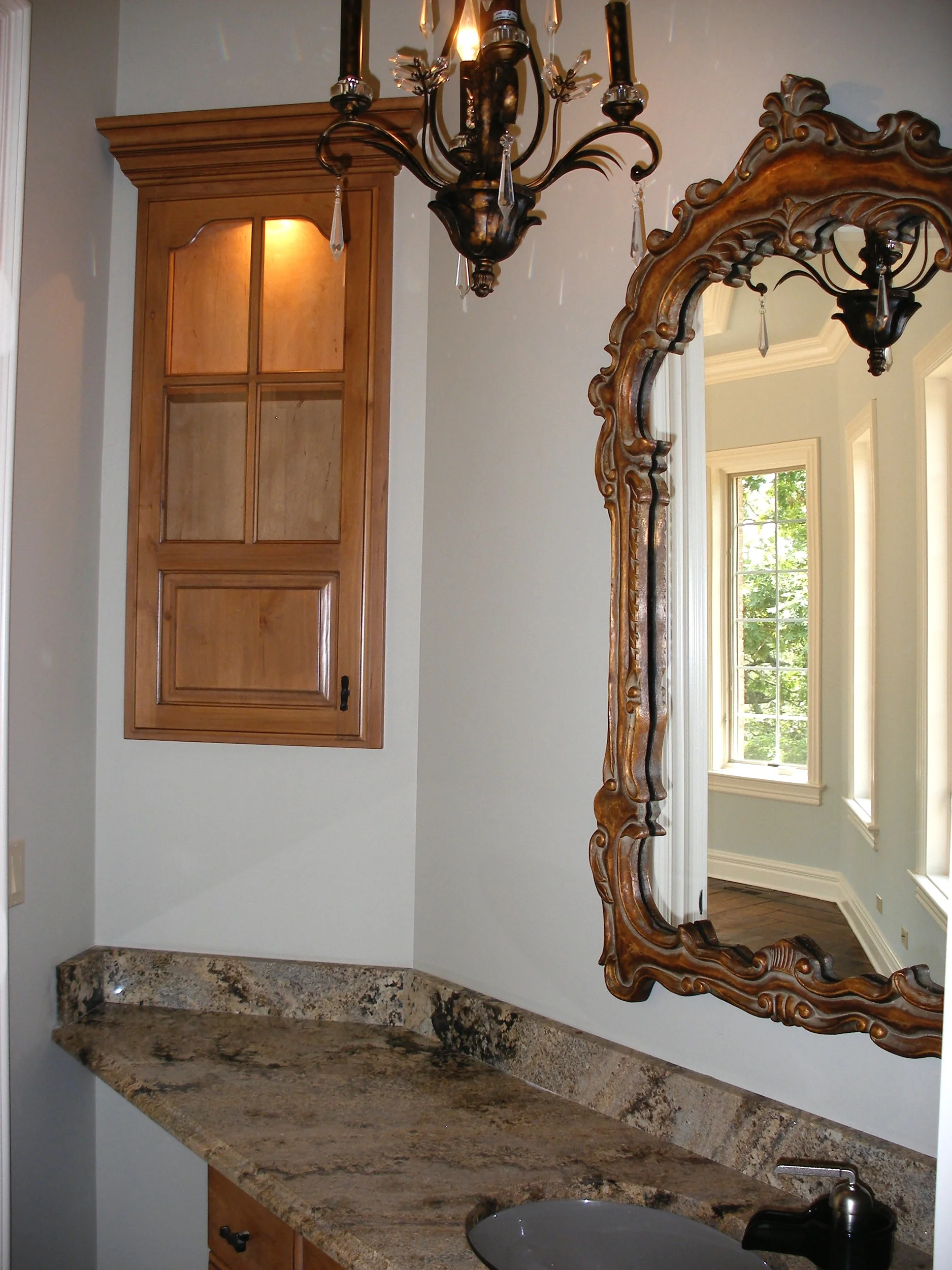 ELEGANT POWDER ROOM REMODELING GENEVA IL