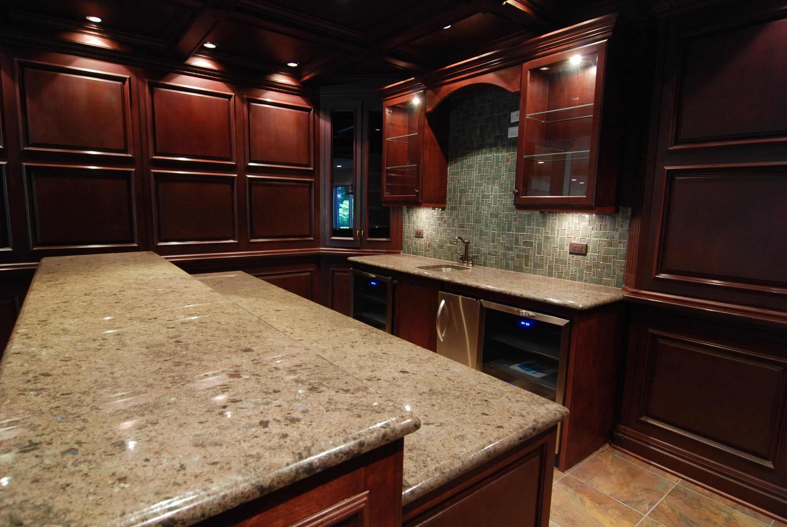 Naperville Basement Custom Bar &amp; Kitchens. Finished Basement in Naperville IL. Basement Remodeling